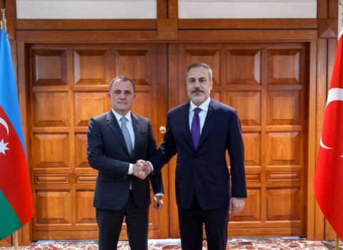 Ceyhun Bayramov Fidanla müzakirə apardı