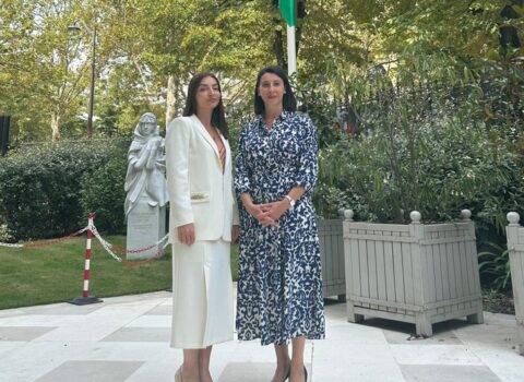 Leyla Abdullayeva Fransanın yeni səfirindən yazdı – FOTO