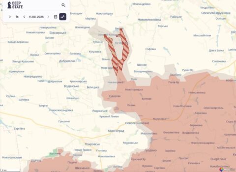 Rusiya qoşunları Donetsk vilayətində cəbhəni yardı
