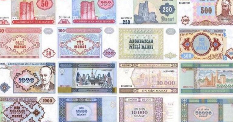 Azərbaycan manatının dövriyyəyə buraxılmasından 33 il keçir – FOTOLAR