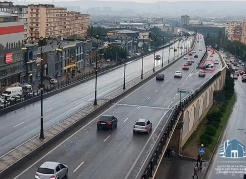 Bakıda ölümlə nəticələnən dəhşətli qəzanın ANBAAN GÖRÜNTÜLƏRİ