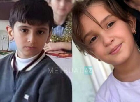 Məktəb yolunda maşın vuran bacı-qardaşın FOTOSU