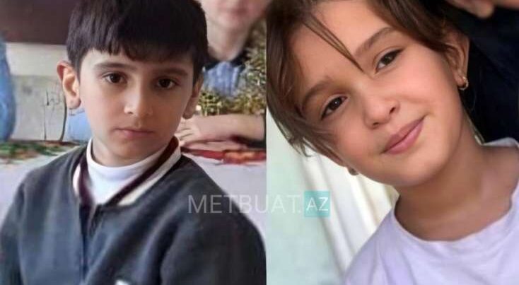Məktəb yolunda maşın vuran bacı-qardaşın FOTOSU
