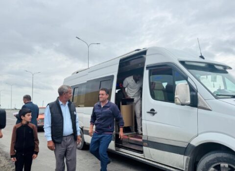 Xocalının Seyidbəyli kəndinə ilk köç karvanı yola salındı