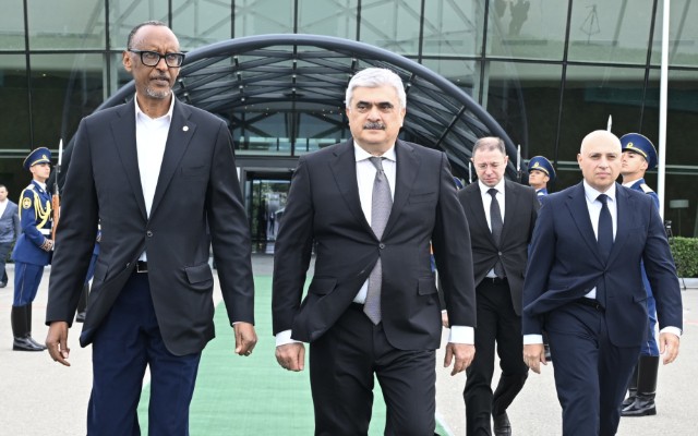 Ruanda Prezidentinin Azərbaycana səfəri başa çatdı