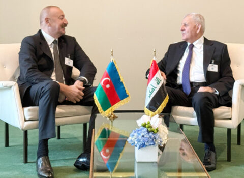 Prezident ABŞ-də iraqlı həmkarı ilə görüşdü