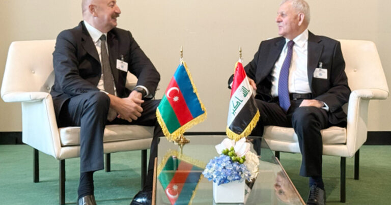 Prezident ABŞ-də iraqlı həmkarı ilə görüşdü