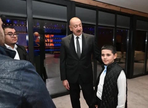 Prezident Bəxtiyarla görüşdü… – FOTO