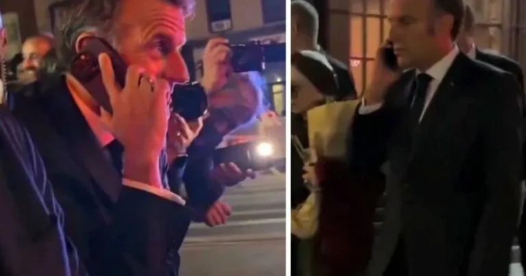 Polis Makronu saxladı, o da Trampa zəng etdi – Video