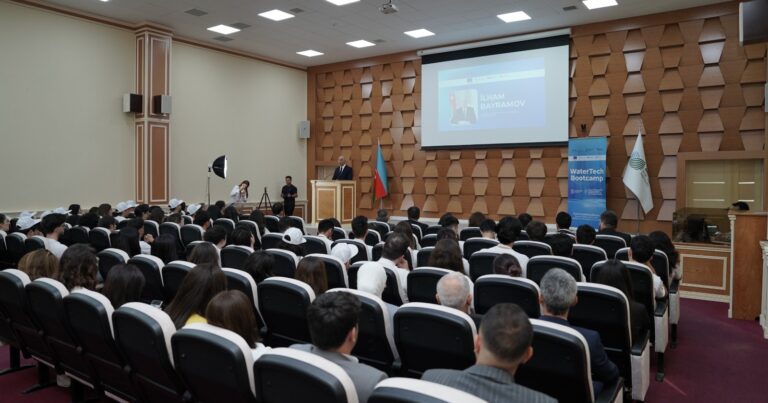 ADSEA-nın Təlim və İnnovasiyalar Mərkəzində “WaterTech Bootcamp”ın açılış mərasimi keçirilib