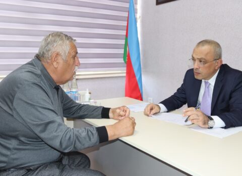 Dövlət Su Ehtiyatları Agentliyinin sədri Xaçmazda vətəndaşlarla görüşüb – FOTOLAR