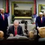 Trampdan Ərdoğana jest — VİDEO