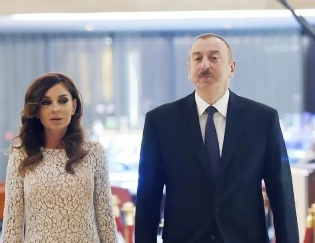 Prezident və birinci xanım Mehriban Əliyeva III MDB Oyunlarının açılış mərasimini izləyirlər