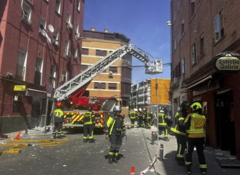 Madriddə partlayış, 20-dən çox yaralı var
