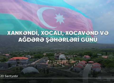 Xankəndi, Xocalı, Xocavənd və Ağdərə şəhərləri günü qeyd olunur