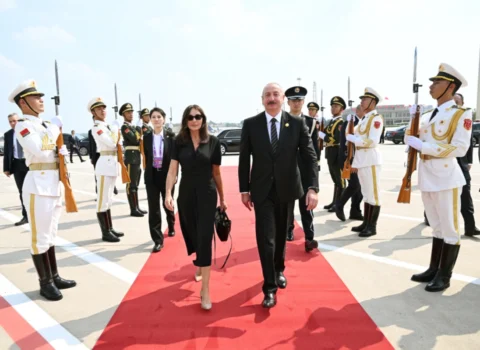 Prezident İlham Əliyevin Çinə işgüzar səfəri başa çatıb — FOTO