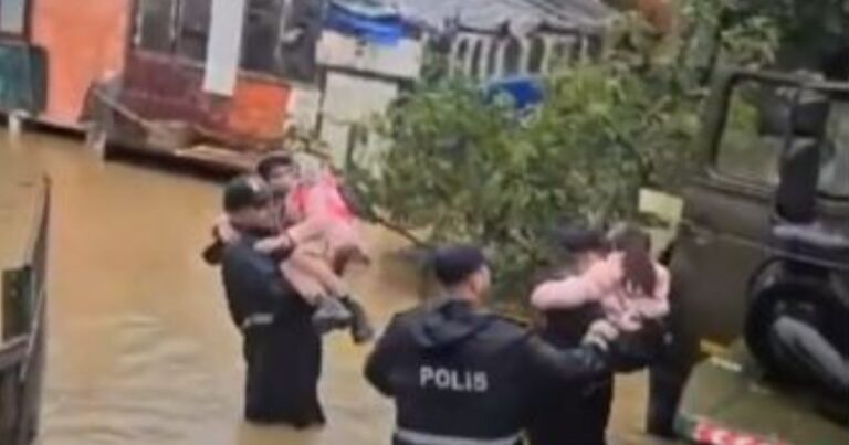 Astarada güclü yağış yağdı – VİDEO