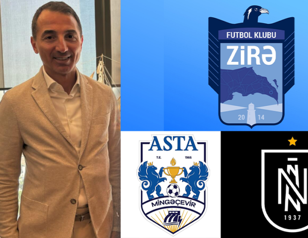 Əhmədzadə ilə əməkdaşlıq edən Azərbaycan klubları