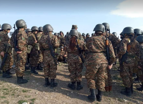 Ermənistan ordusunun qadın batalyonunda qalmaqal