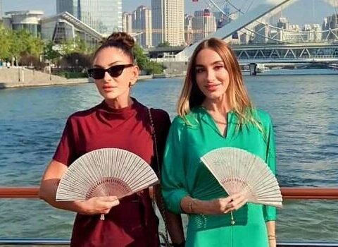 Arzu Əliyeva da Çindədir