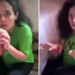 Xəyanətə görə canlı yayımda həyat yoldaşını döydü — VİDEO