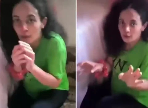 Xəyanətə görə canlı yayımda həyat yoldaşını döydü — VİDEO