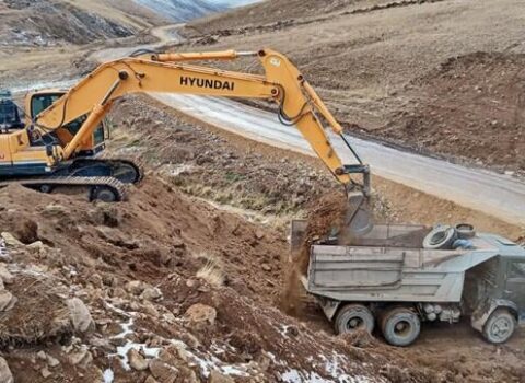 Suqovuşandan Kəlbəcərə çəkilən yoldan yeni – Video