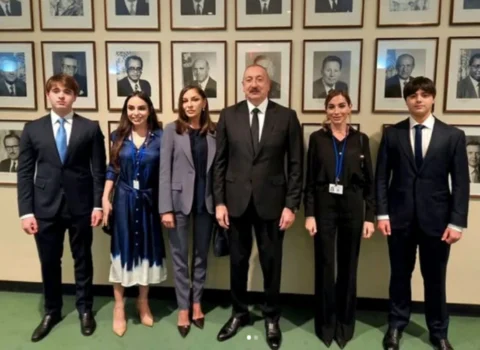 Leyla Əliyeva Nyu-Yorkdan paylaşım etdi – FOTO