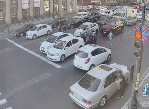 Bakıda baş verən daha bir qəzanın – Anbaan videosu