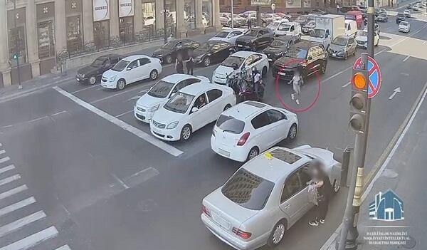 Bakıda baş verən daha bir qəzanın – Anbaan videosu