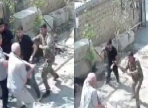 Abşeronda qonşular arasında kütləvi DAVA – ANBAAN GÖRÜNTÜ