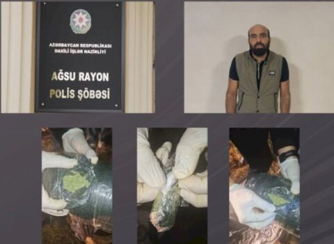 Ağsuda narkotik satışı ilə məşğul olan şəxs tutuldu