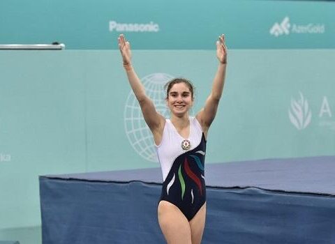Azərbaycan gimnastı Almaniyada rekorda imza atdı