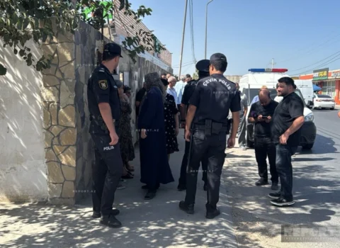 Sarayda qadın öldürüldü: qaynı saxlanıldı – FOTOLAR