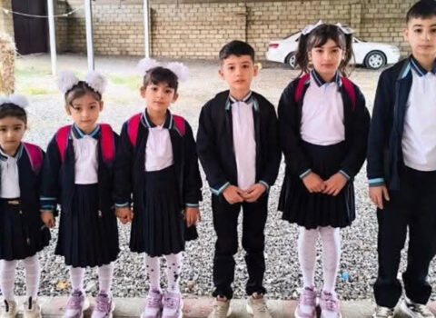 Bir evdən 6 uşaq məktəbə getdi…