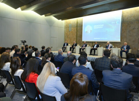 Leyla Əliyevanın təşəbbüsü ilə Xəzər dənizinə həsr olunmuş beynəlxalq konfrans təşkil edilib – FOTO