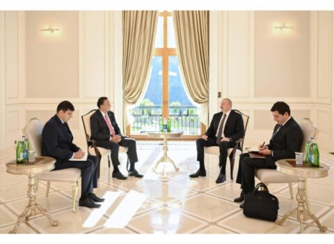 Prezident Qəbələdə TDT Baş katibini qəbul edib – FOTO