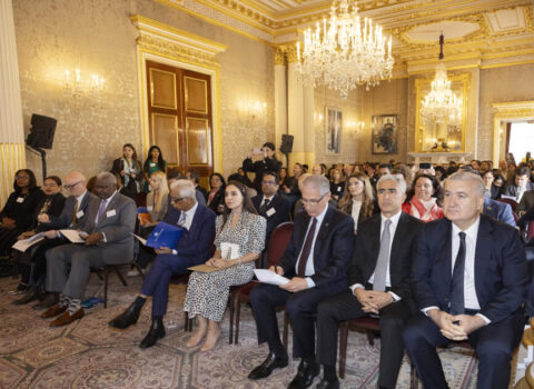 Leyla Əliyeva Londonda yüksəksəviyyəli iqlim dialoqunda iştirak edib – FOTO