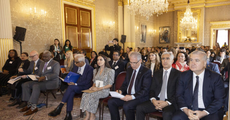 Leyla Əliyeva Londonda yüksəksəviyyəli iqlim dialoqunda iştirak edib – FOTO