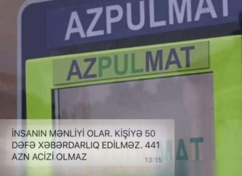 “Azpulmat” əməkdaşı müştərini təhqir etdi: “Adamın mənliyi olar” – FOTOlar