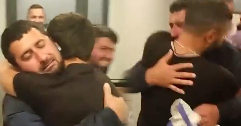 Monteneqroda sərbəst buraxılan Yaqub belə qarşılandı – VİDEO