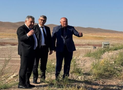 Zaur Mikayılovun tapşırığı ilə ADSEA nümayəndə heyəti Naxçıvanda əraziyə baxış keçirib