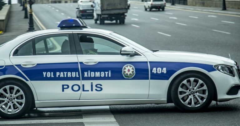 Yol polisinə yeni avtomobillər gətirildi – FOTOLAR