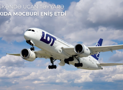 Daha bir təyyarə Bakıya təcili eniş etdi