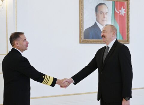 Prezident İlham Əliyev ABŞ rəsmisini qəbul etdi