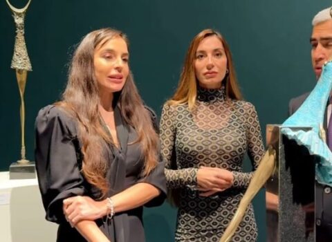Leyla Əliyeva “Q Gallery Berlin”dən paylaşım etdi – VİDEO
