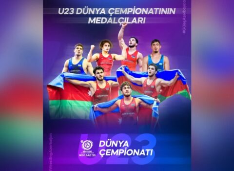 Güləşçilərimiz U-23 dünya çempionatında tarixi uğura imza atıblar