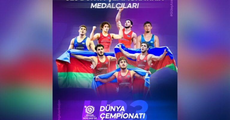 Güləşçilərimiz U-23 dünya çempionatında tarixi uğura imza atıblar Güləşçilərimiz U-23 dünya çempionatında tarixi uğura imza atıblar