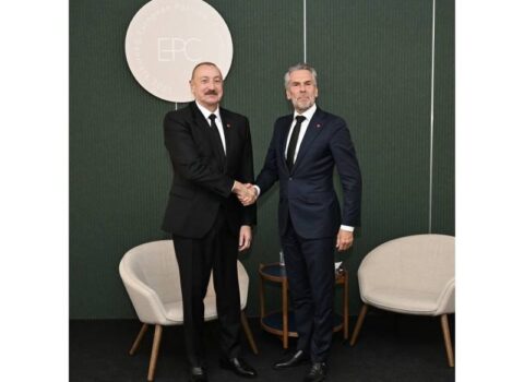 Prezident Dik Şufla görüşdü