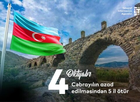 Cəbrayıl şəhərinin işğaldan azad edilməsindən 5 il ötür